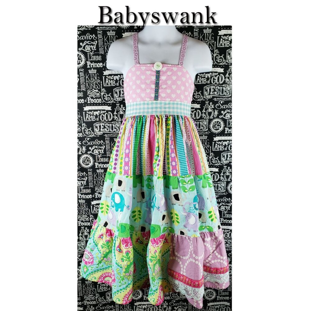 BabySwank Sun Dress Size 5-6🤩